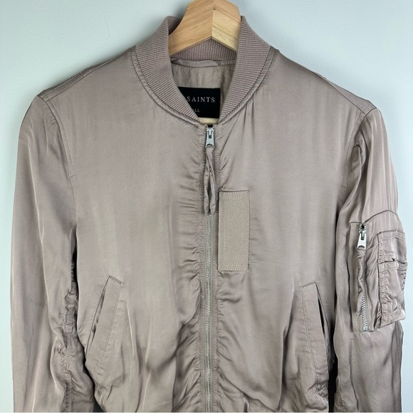 S ALLSAINTS Bomber Jacket • Kuma - Picture 2 of 8